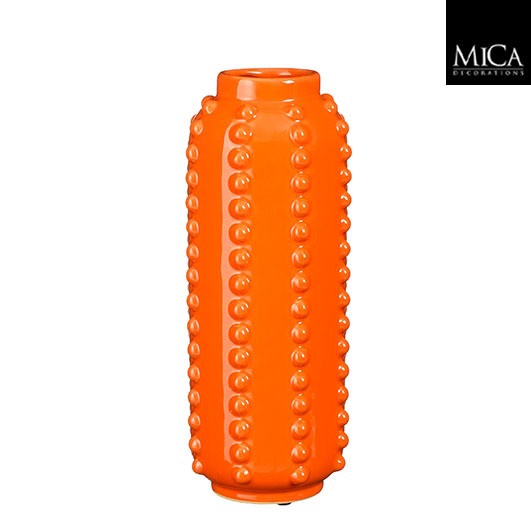 VASO BOAZ D11 H30CM. ARANCIO