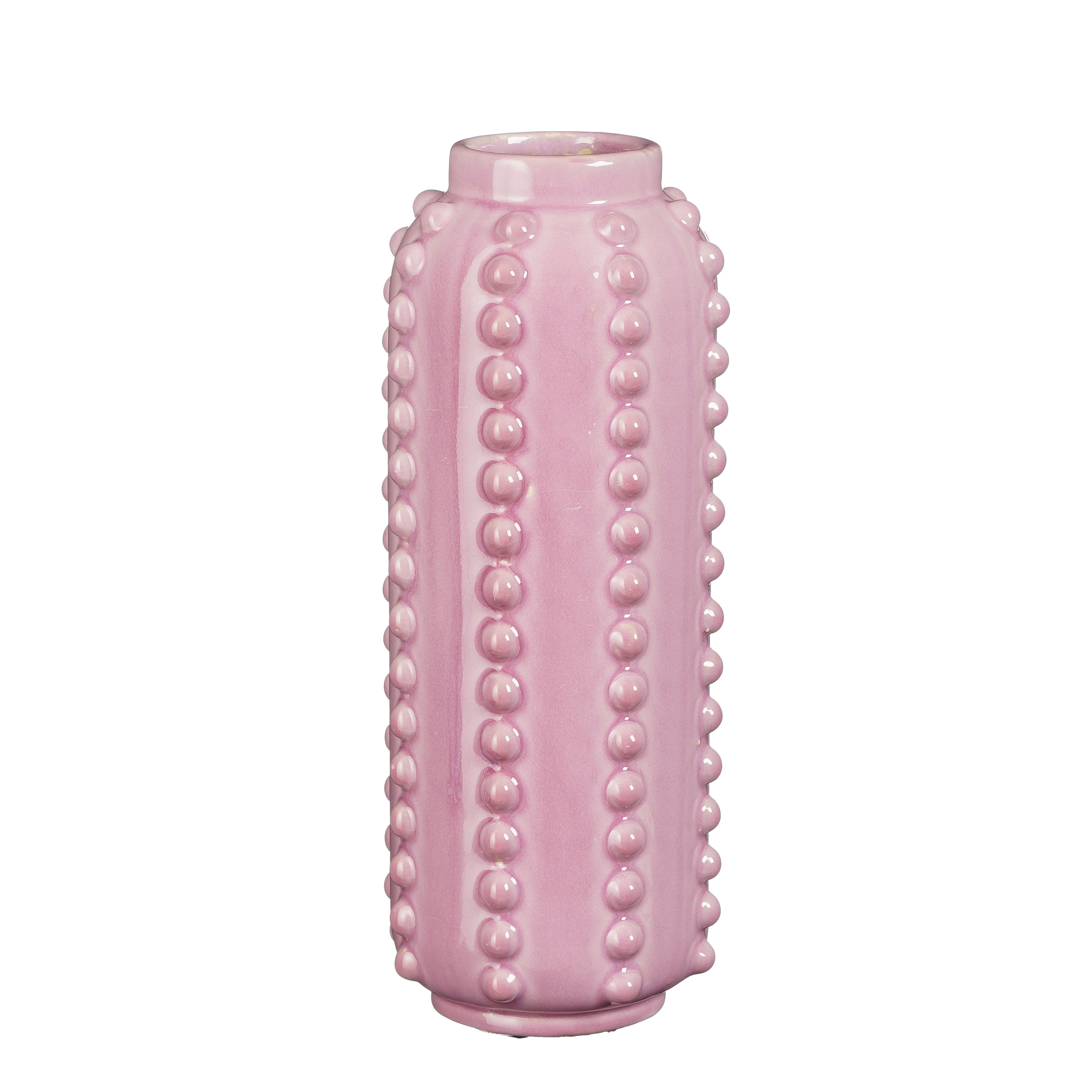 VASO BZ D11 H30CM. ROSA