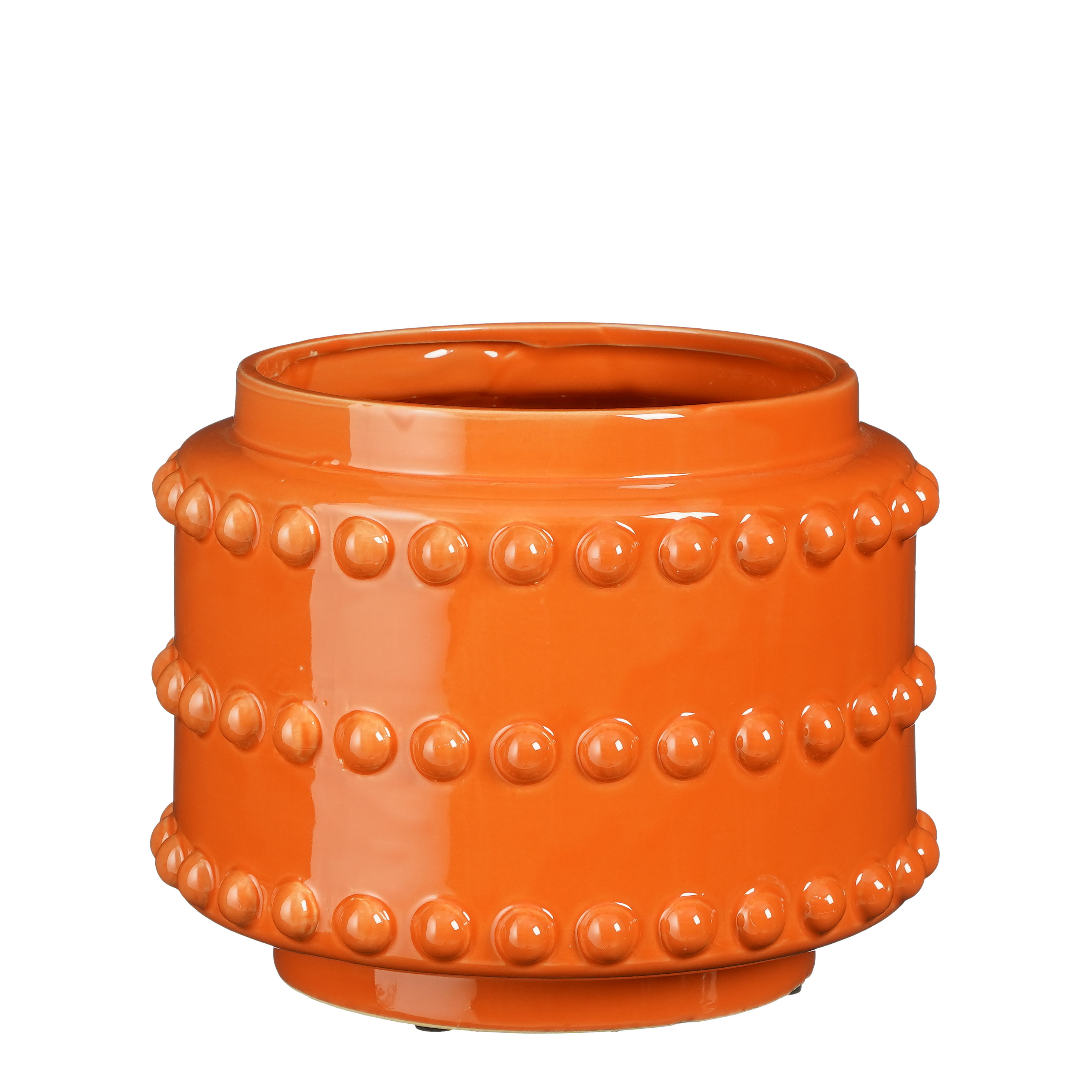 VASO BOAZ D22 H19CM. ARANCIO