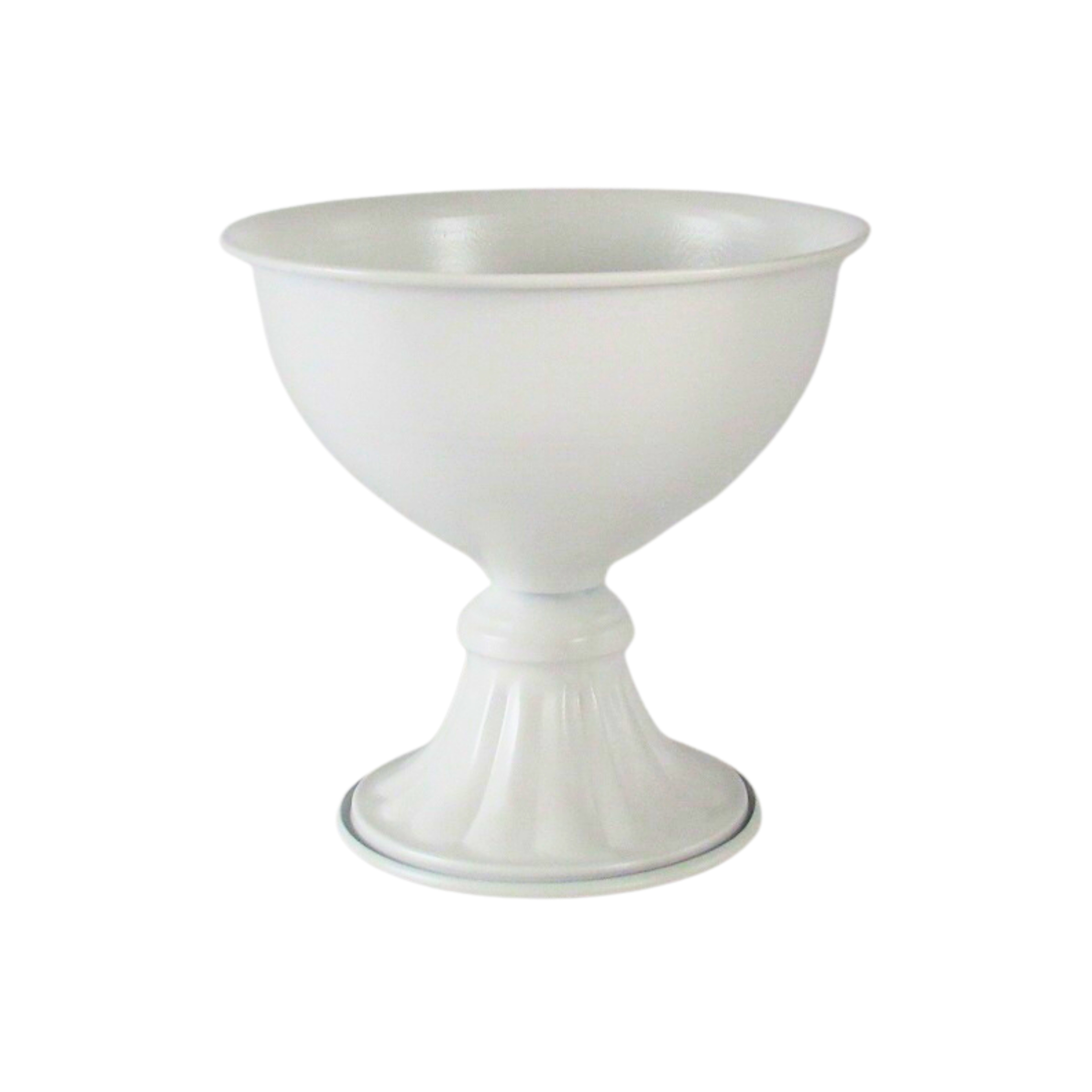 COPPETTA MET. D20 H20CM. BIANCO