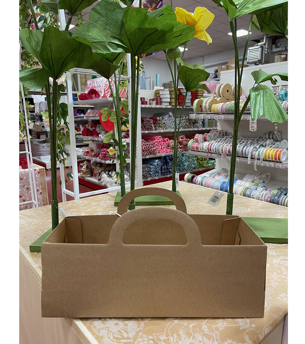 SHOPP.KELLY MICRO ONDA 4PZ. 16X34,5 H11,5CM. AVANA