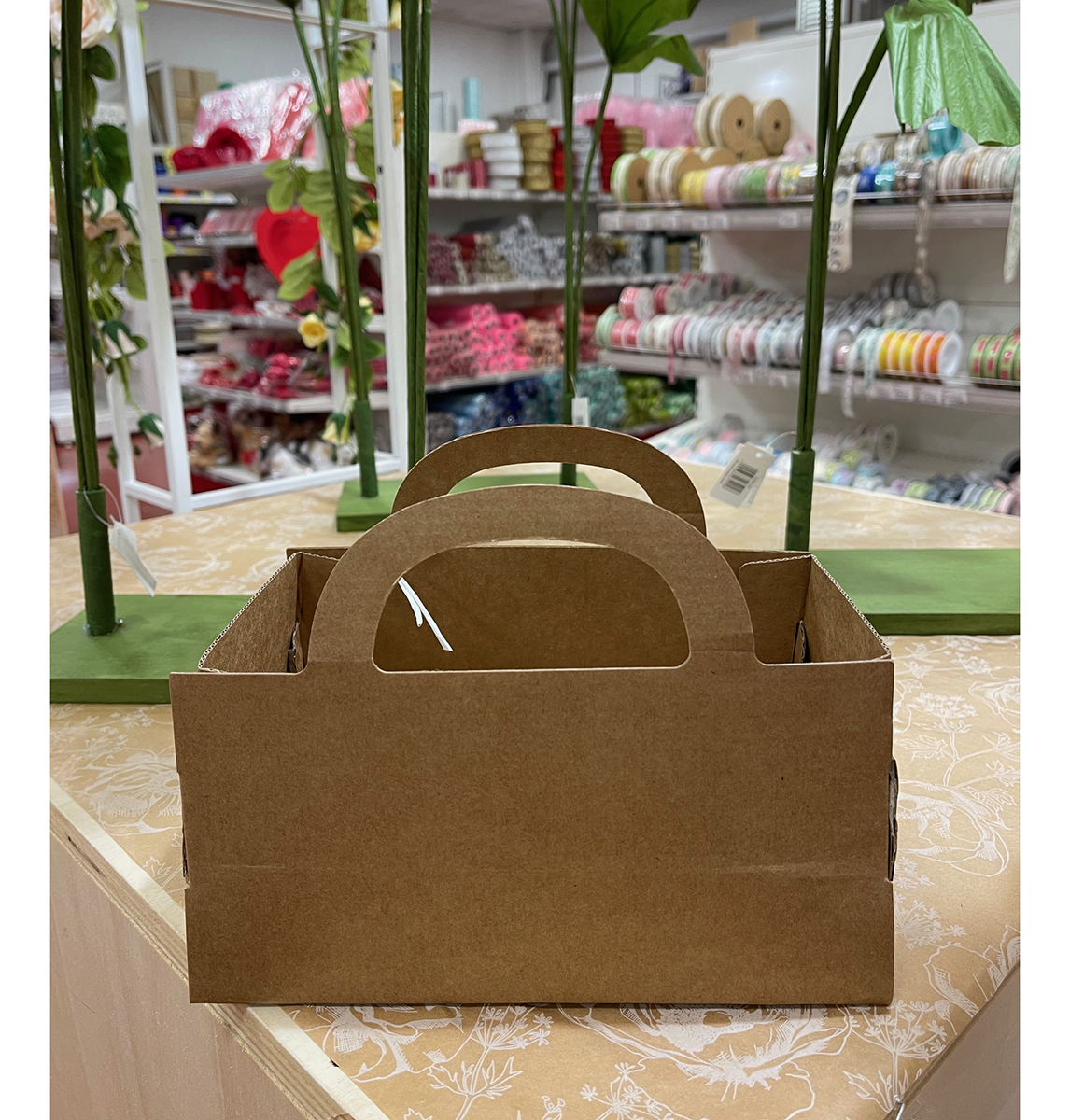 SHOPP.KELLY MICRO ONDA 4PZ. 16X23 H11,5CM. AVANA