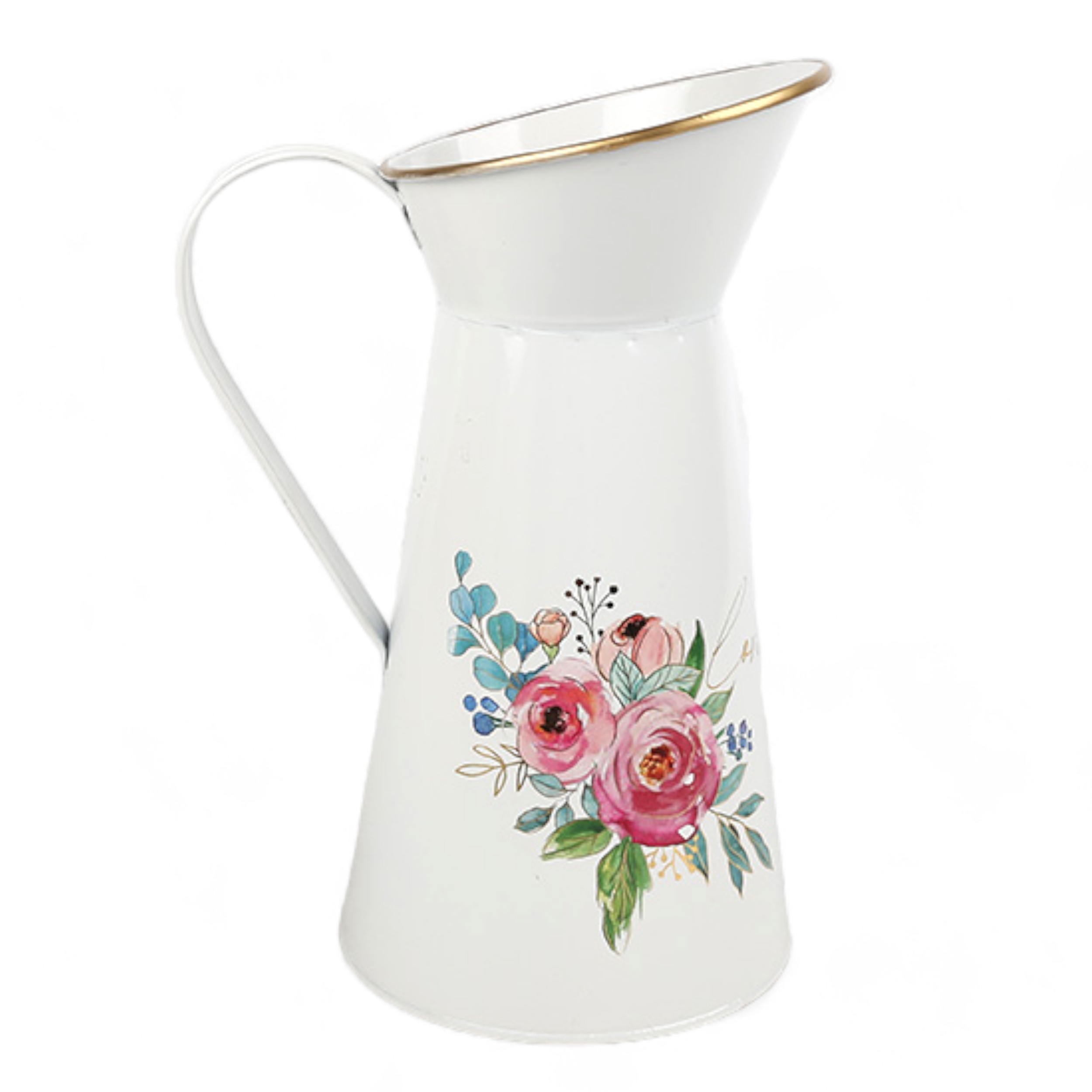 BROCCA LATTA FLOREALE D14 H24,5/27CM.