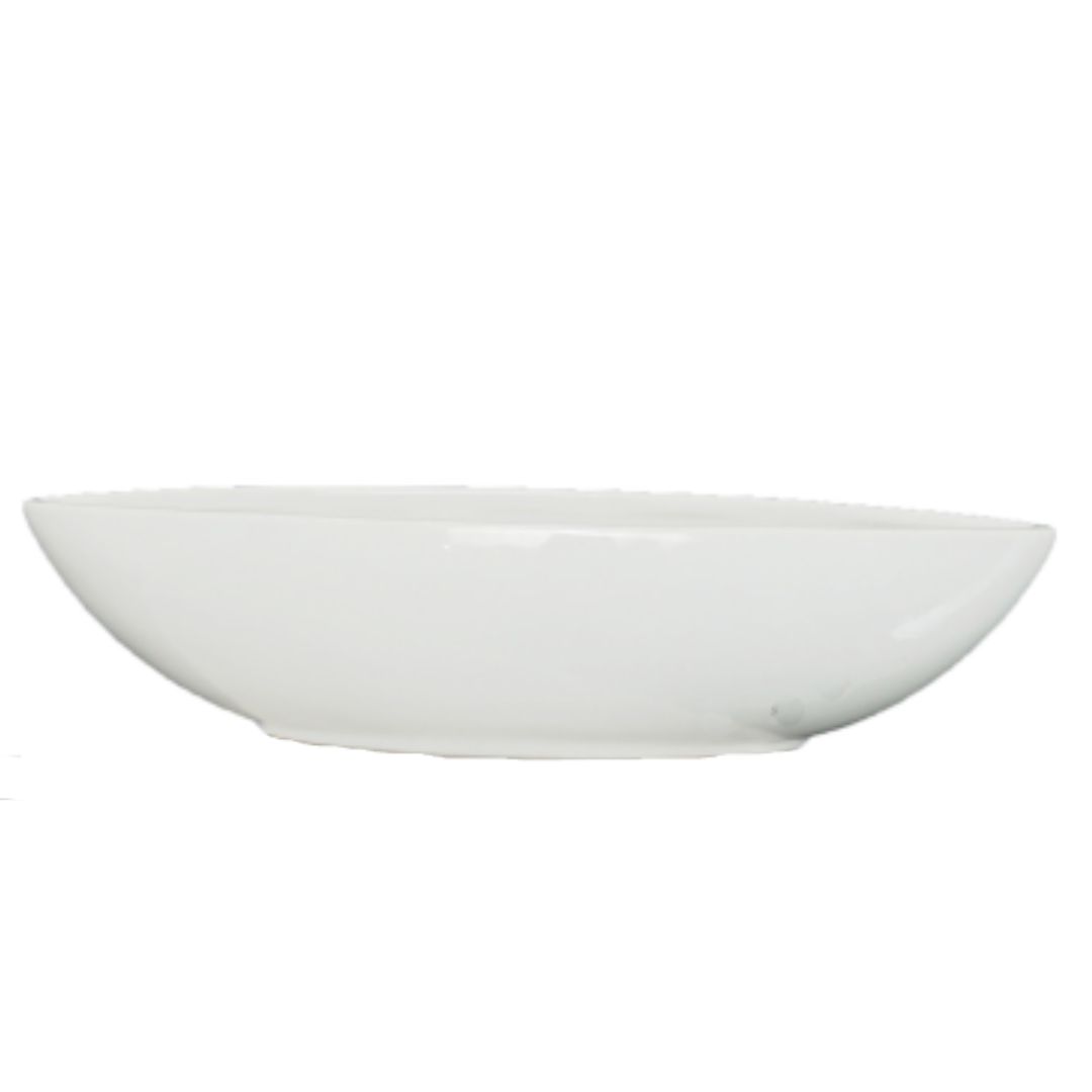BARCHETTA CERAM. 30X10 H7CM. BIANCO
