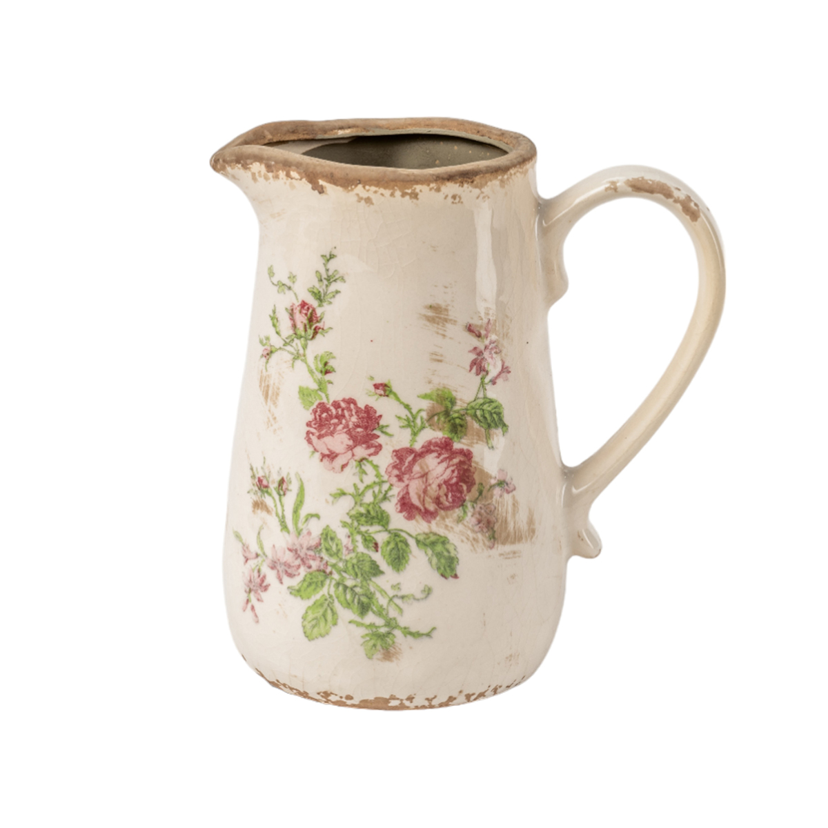 BROCCA CER. FLOREALE D12 H18,5CM.