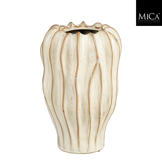 VASO THOM D20 H30CM. BEIGE