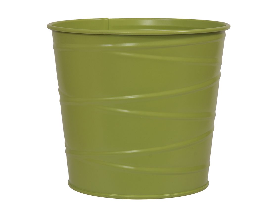VASO METAL D14 H12,5CM. 2PZ. COL.ASS.