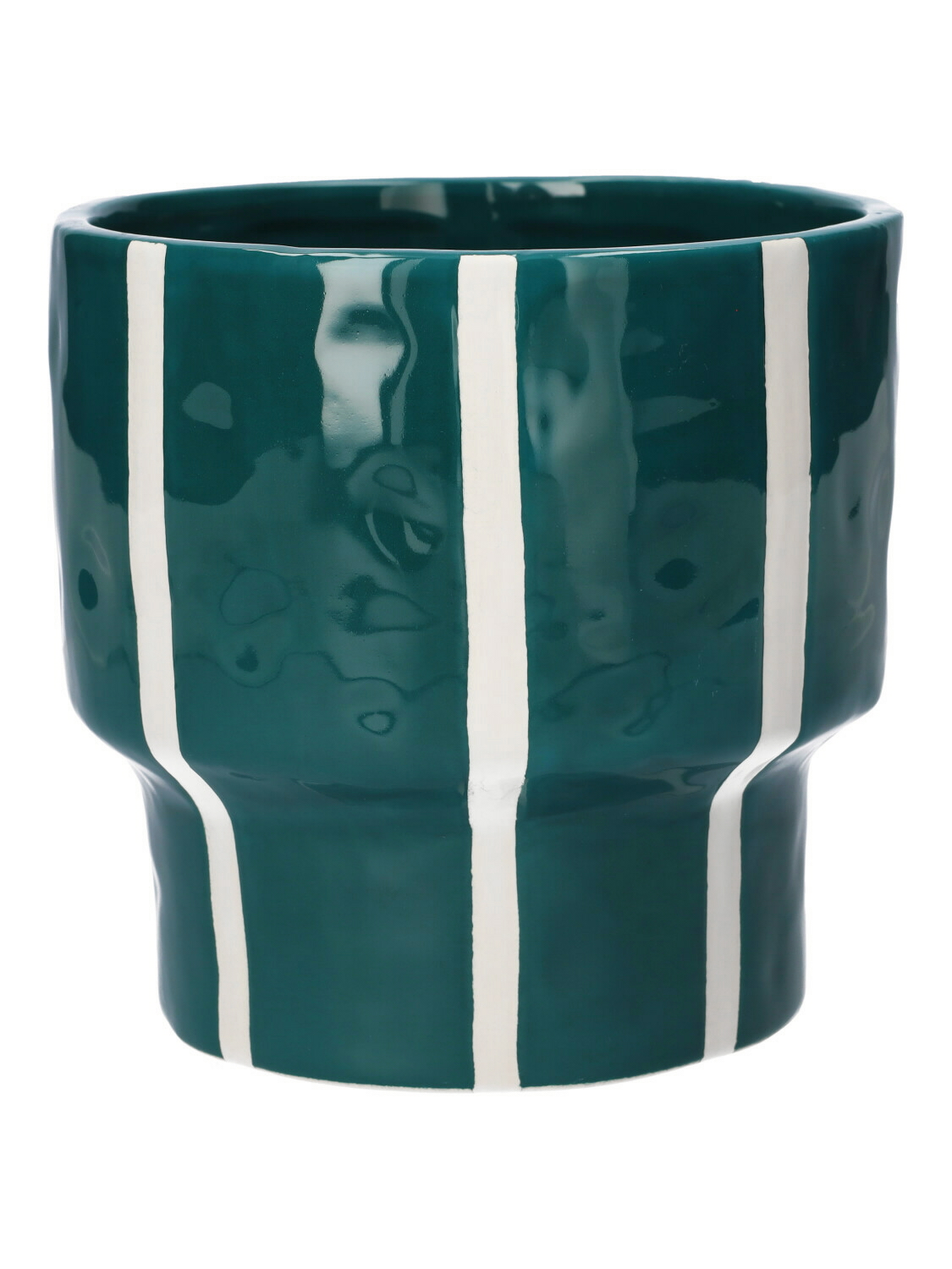 VASO ARIONA D13,5 H13CM. PETROLIO