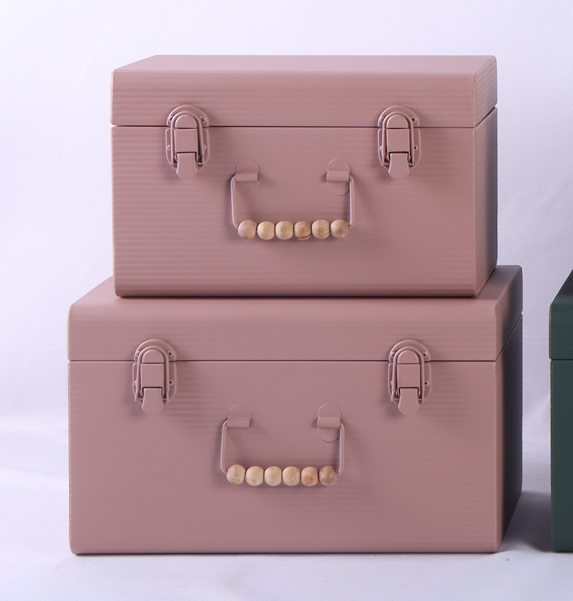 BAULETTO LATTA S/2PZ. 30X19,5 H18,5 35X24,5 H20,5CM. CIPRIA