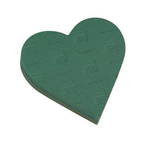 OASIS FOAM CUORE C/BASE 2PZ. 44X45X6CM.
