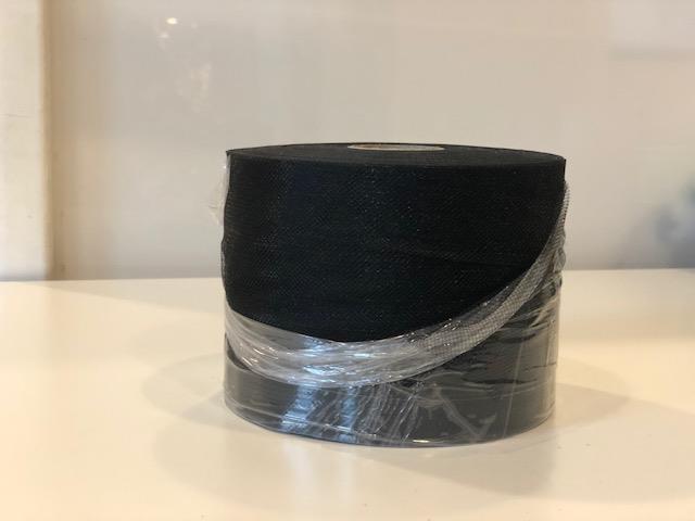 ROTOLI TULLE H10CM. 100MT. NERO