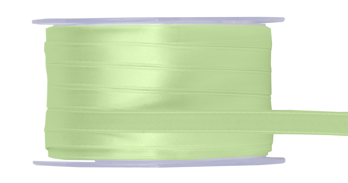 DOPPIO RASO 10MMX100MT. LT GREEN