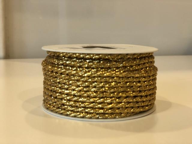 CORDONE METALL. 35MM.20MT.ORO
