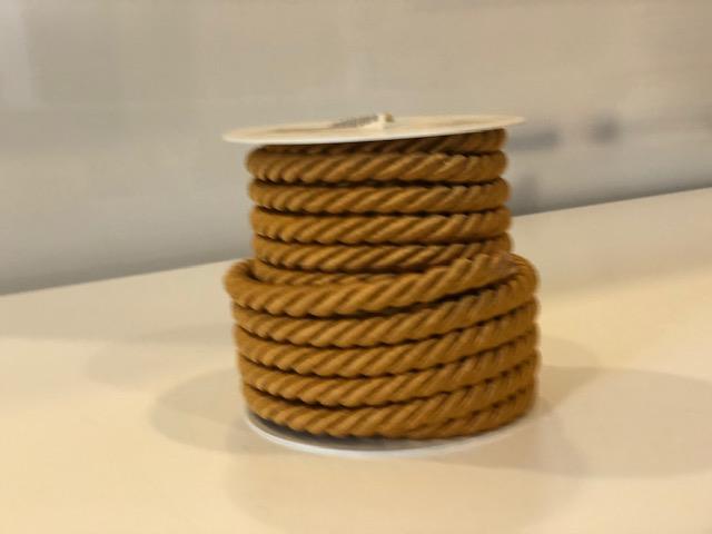 CORDONE 10MM.10MT. GIALLO SENAPE