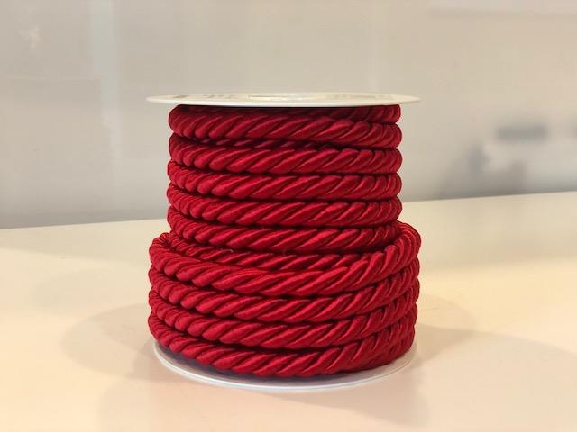 CORDONE 10MM.10MT. ROSSO