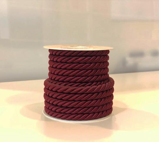 CORDONE 10MM.10MT. BORDEAUX