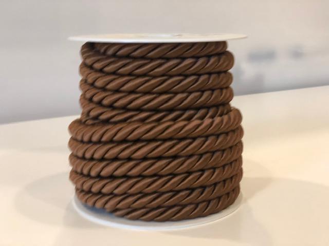 CORDONE 10MM.10MT. MARRONE