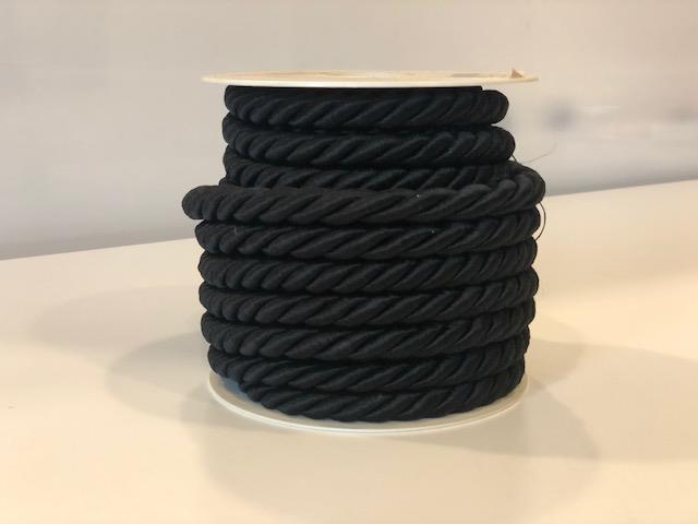 CORDONE 10MM.10MT. NERO