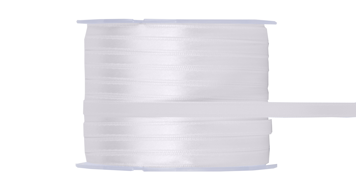 DOPPIO RASO 6MMX100MT. BIANCO