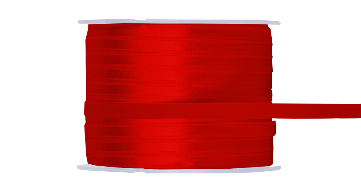 DOPPIO RASO 6MMX100MT. ROSSO