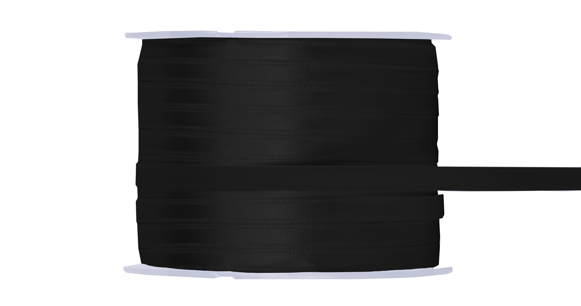 DOPPIO RASO 6MMX100MT. NERO