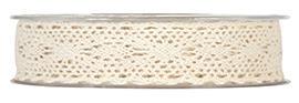 NASTRO MERLETTO 25MM.8MT.CREMA