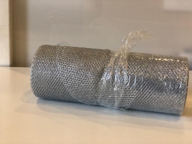 ROT.TULLE H.25CM. 25MT.ARGENTO