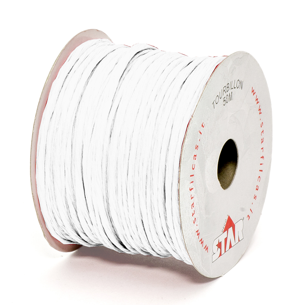 TOURBILLON RONDEL. 50MT.ANIM.BIANCO