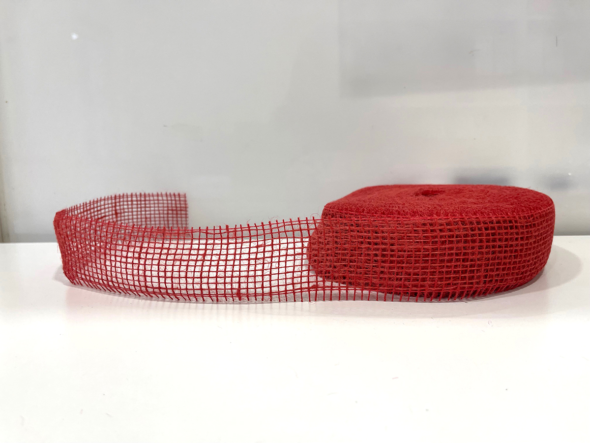 JUTE 5CM.40MT.ROSSO