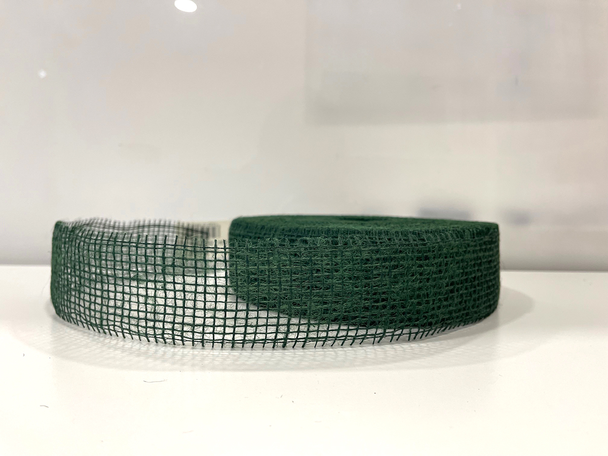 JUTE 5CM.40MT.VERDE PINO