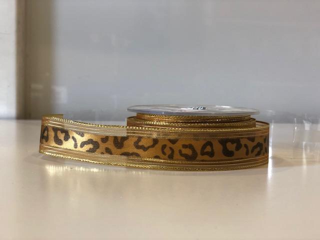 NASTRO MACULATO 25MM. 10MT.  ORO