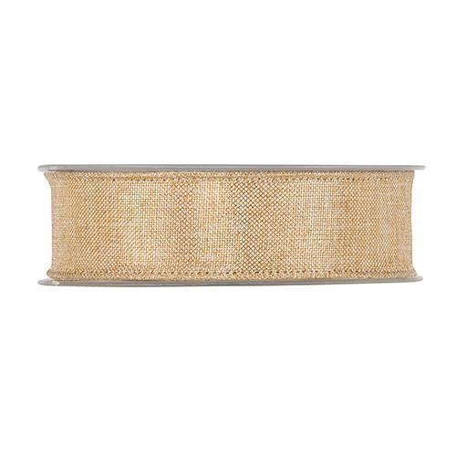 NASTRO GLITTER JOHNNY 25MM. 10MT. GOLD