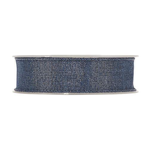 NASTRO GLITTER JOHNNY 25MM. 10MT. BLUE
