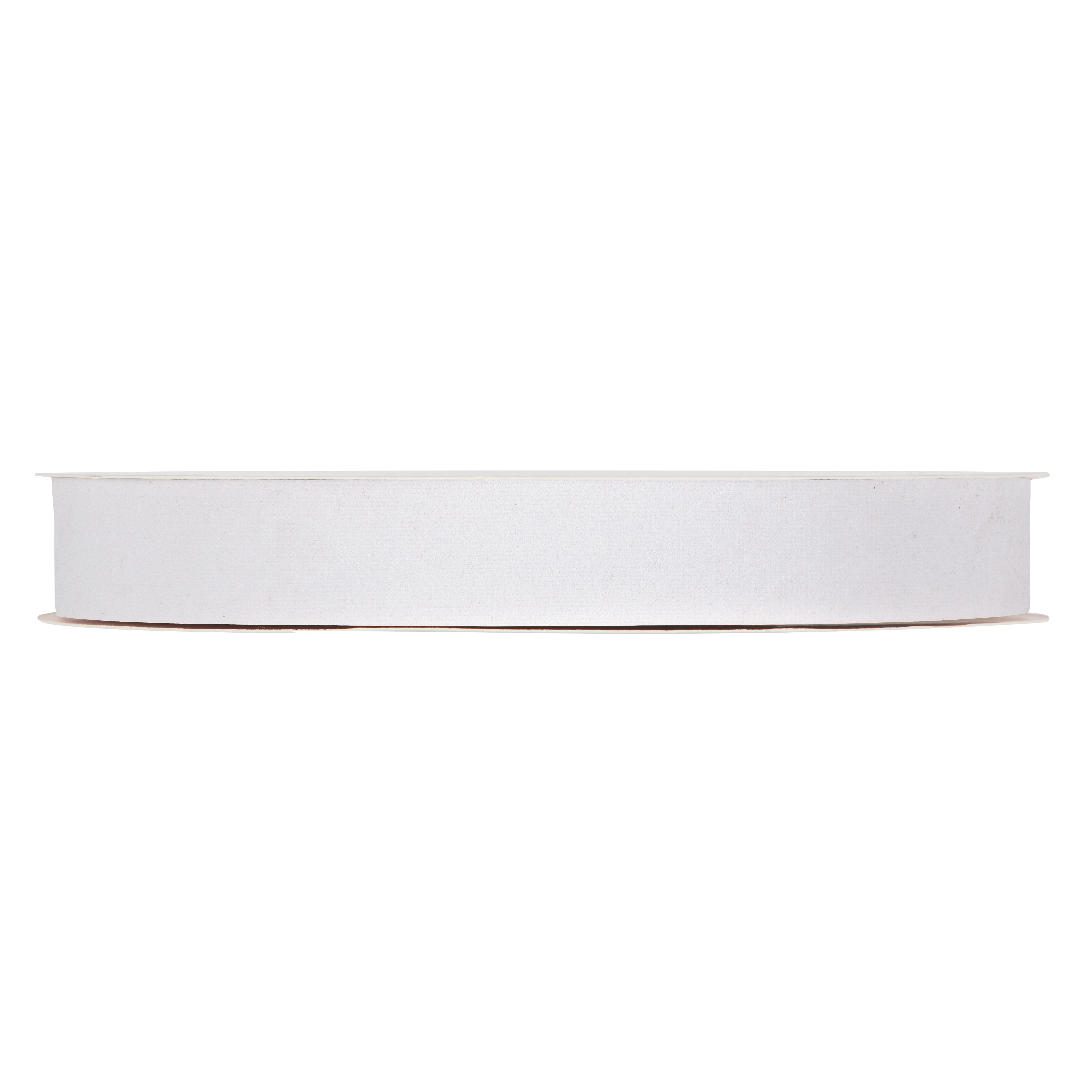 DOUBLE VELVET 25MM. 30MT. IVORY