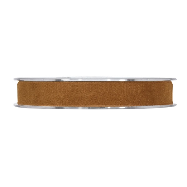 NASTRO DOUBLE VELVET 15MM. 7MT. CARAMEL
