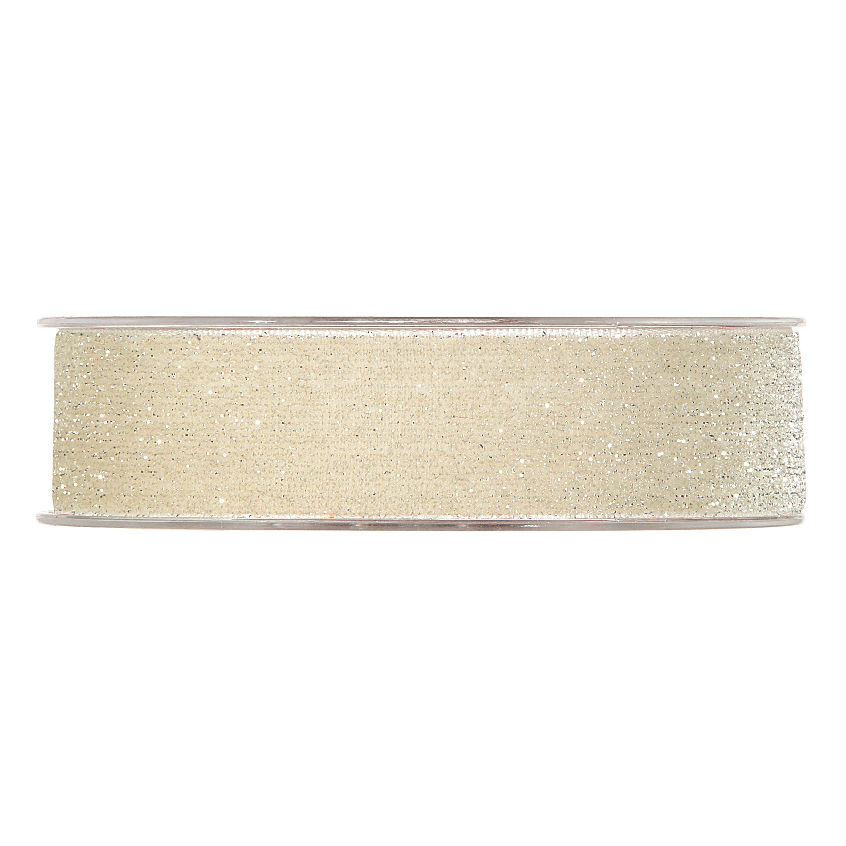 NASTRO DELUXE 25MM. 9MT. CREMA