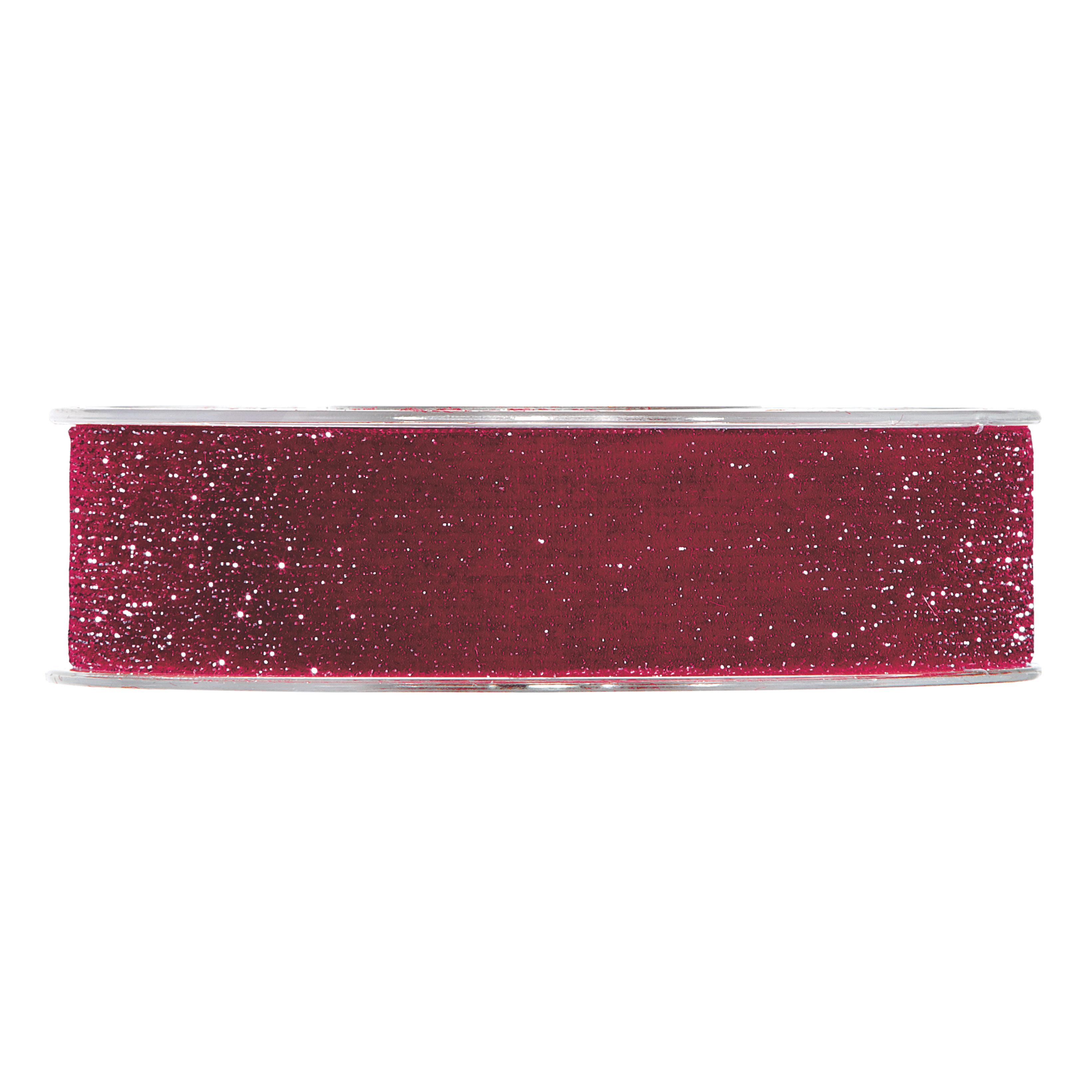 NASTRO DELUXE 25MM. 9MT. ROSSO