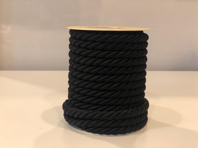 CORDONE 80MM.10MT. NERO