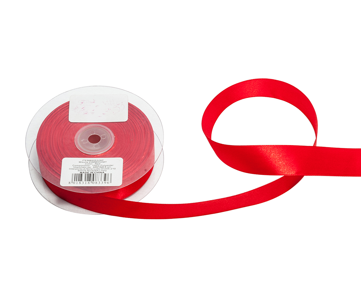 DOPPIO RASO CIN. 16MMX50MT ROSSO