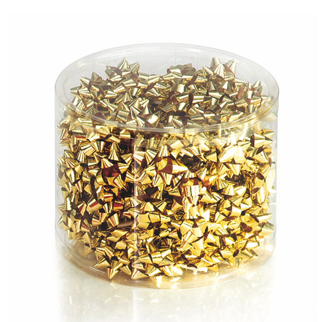 STELLE 5MM.100PZ. SC/PVC ORO