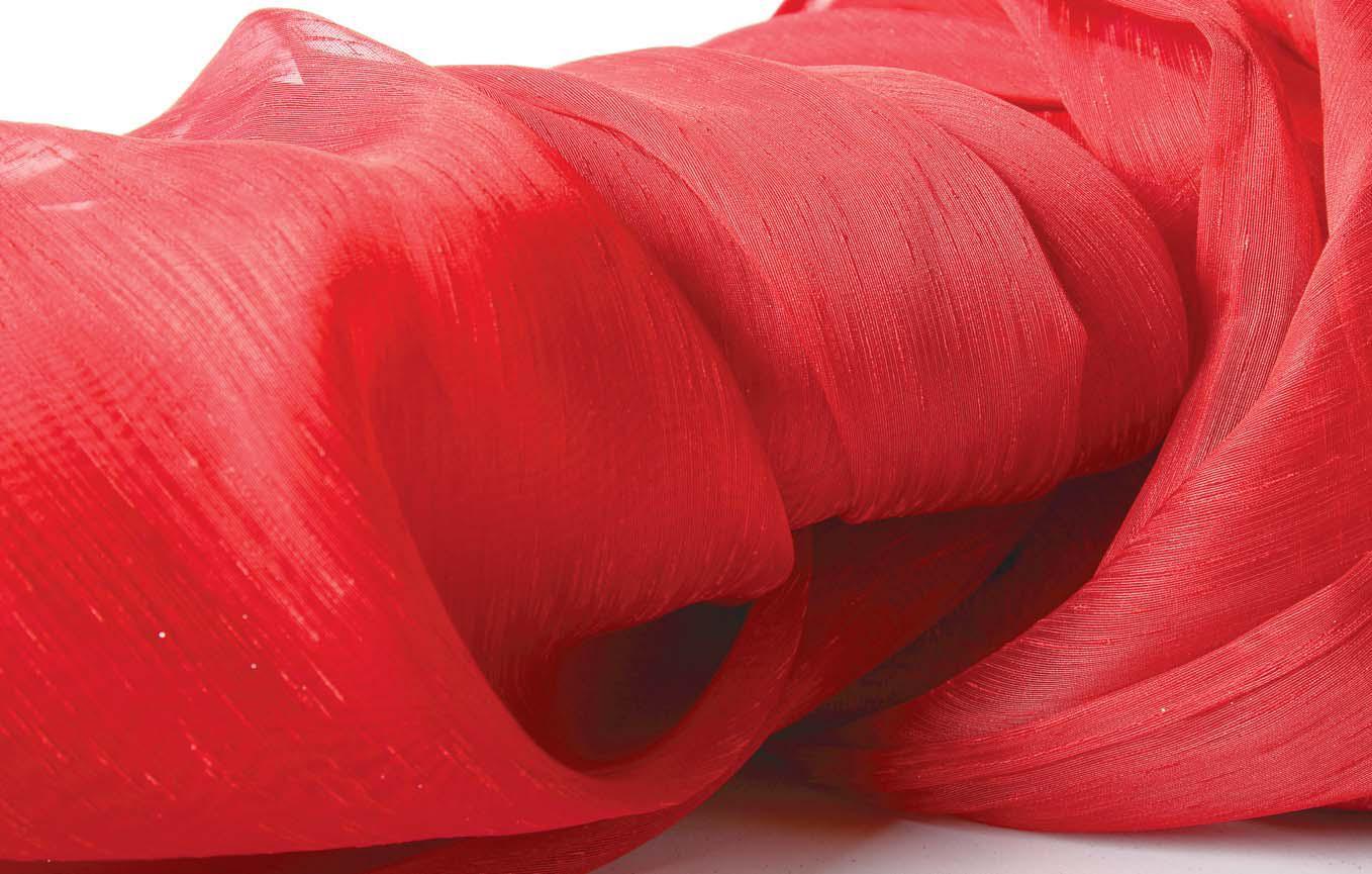 TESSUTO ORG.DOLLY 110CM. ROSSO