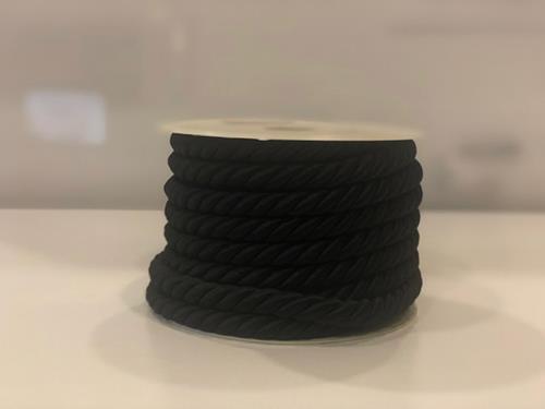CORDONE 12MM.10MT.NERO
