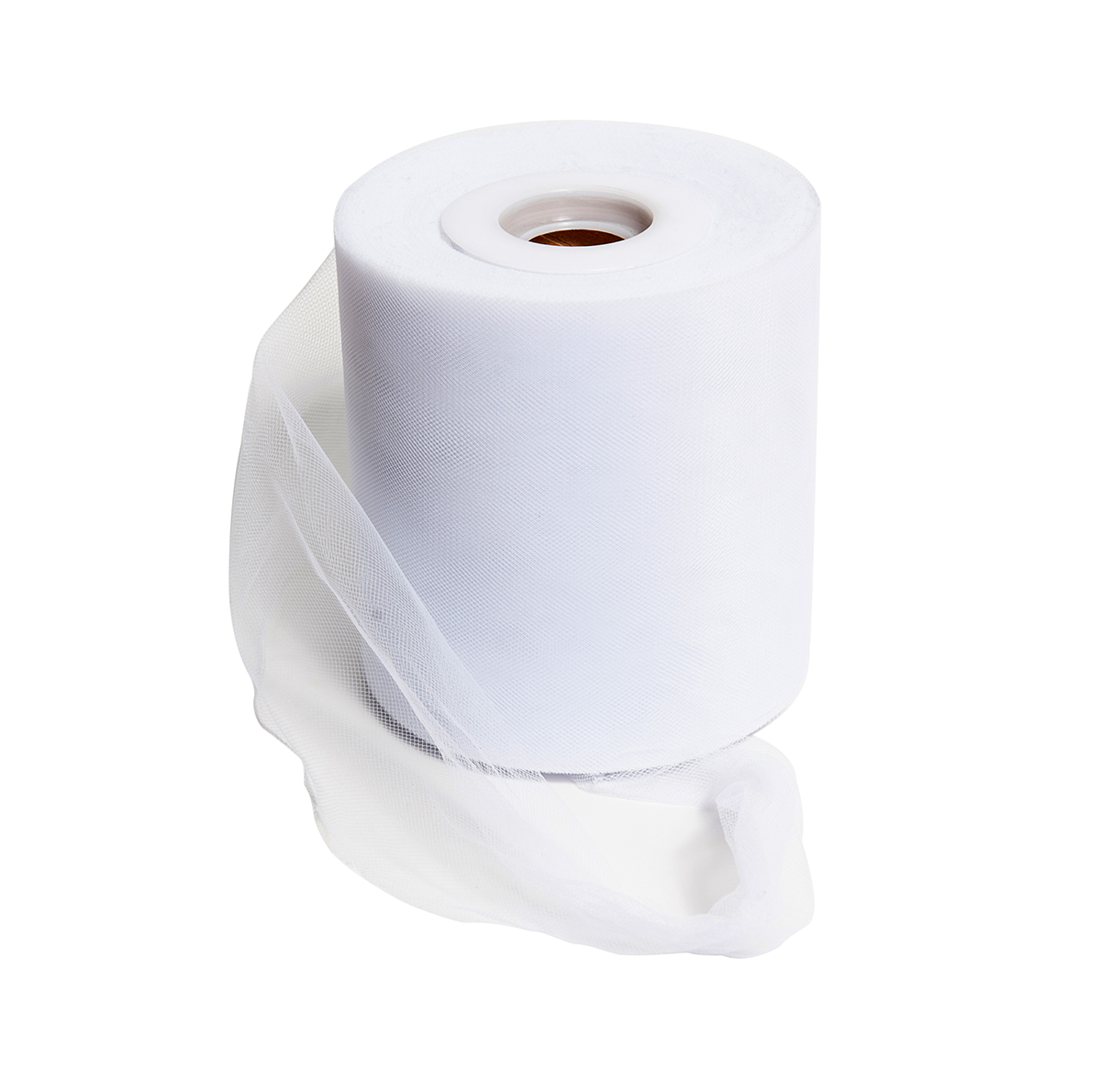 ROTOLO DI TULLE H25CM. 100MT. BIANCO
