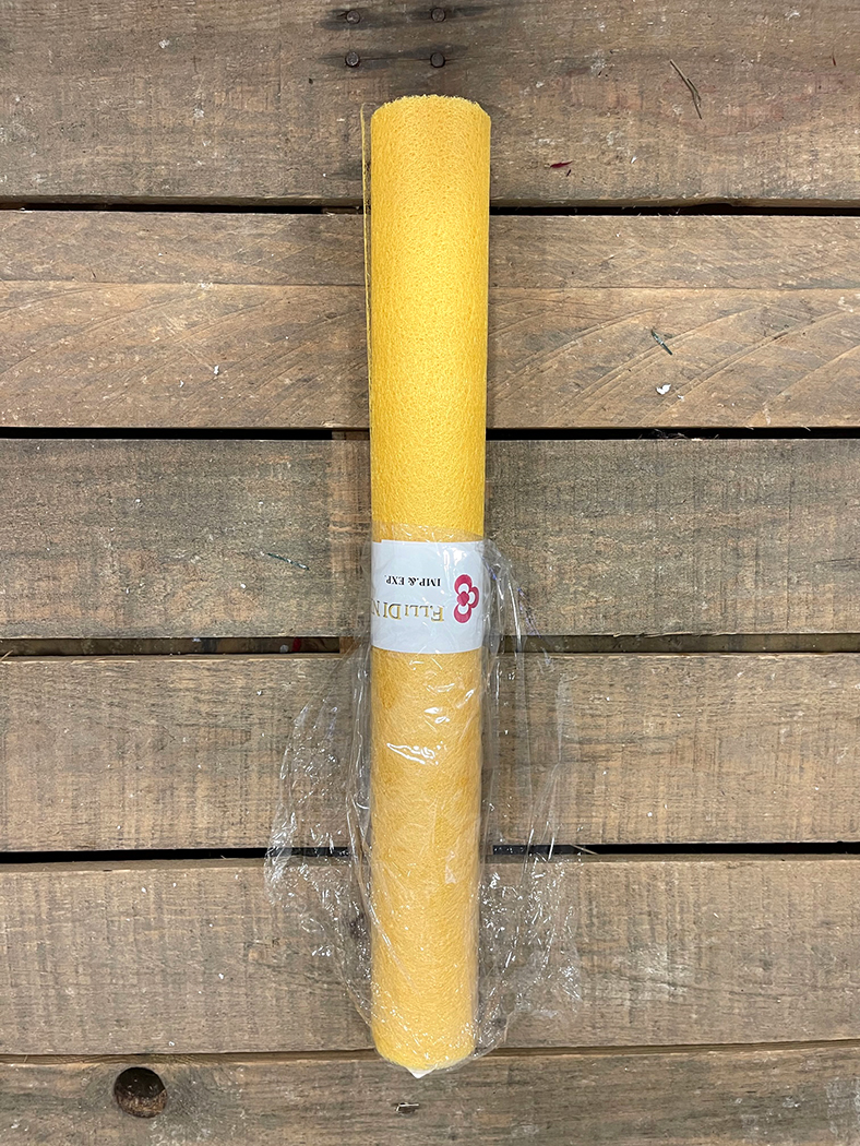 AMOR MESH 53CM.10YD YELLOW