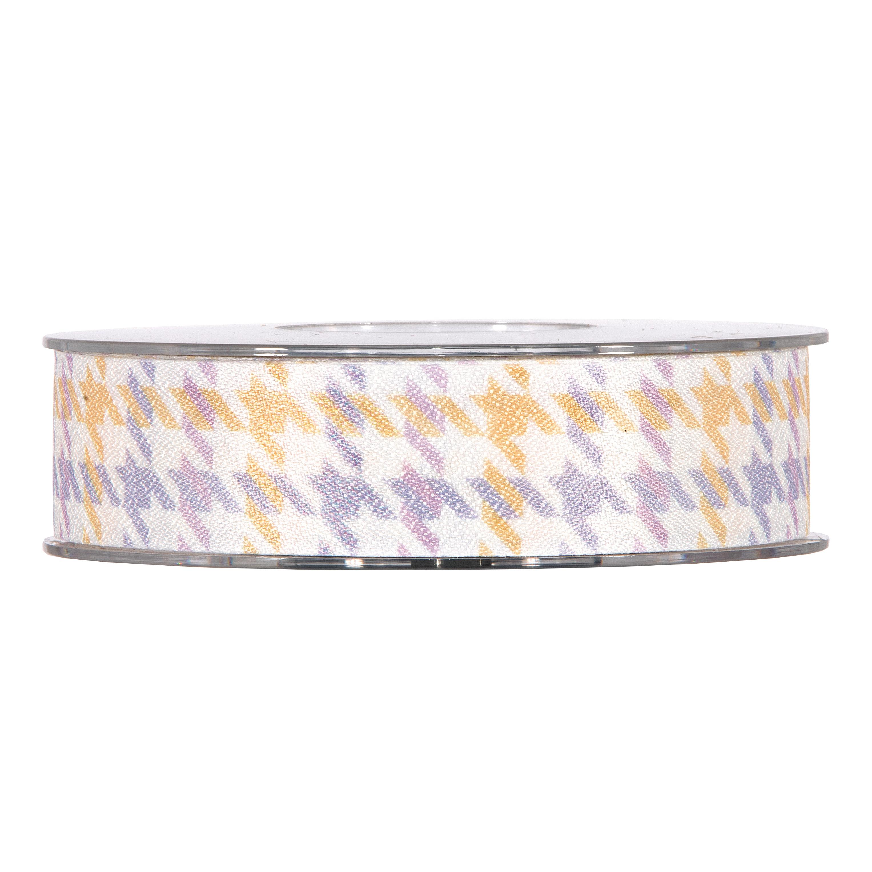 NASTRO I LOVE GEOMETRY 25MM 10MT LILAC