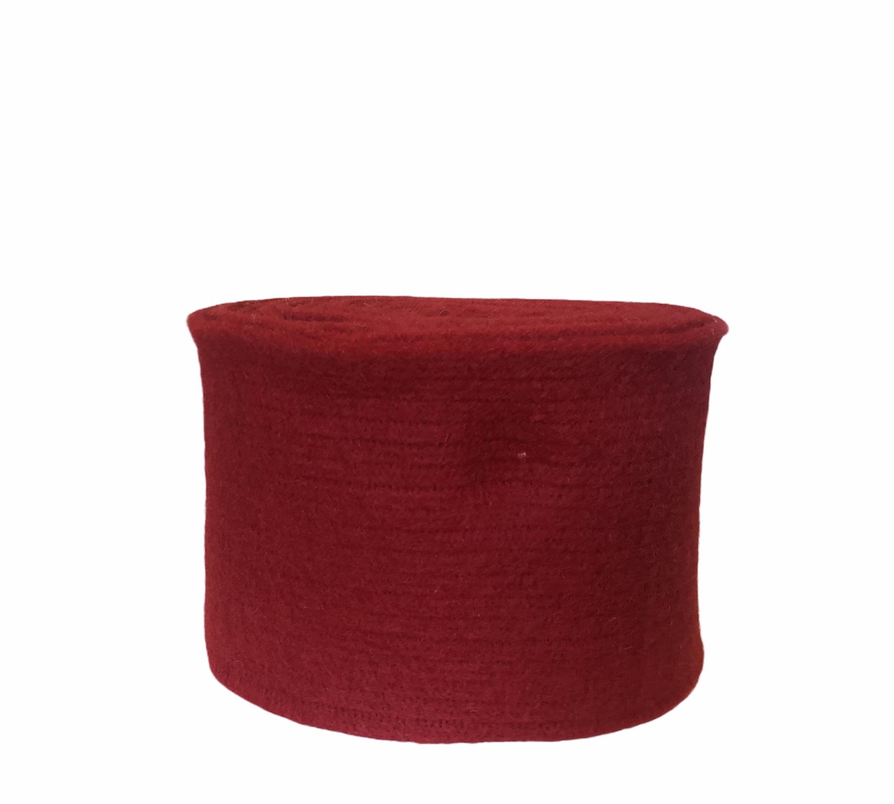 LANA H.15CM.X5MT. ROSSO RO04