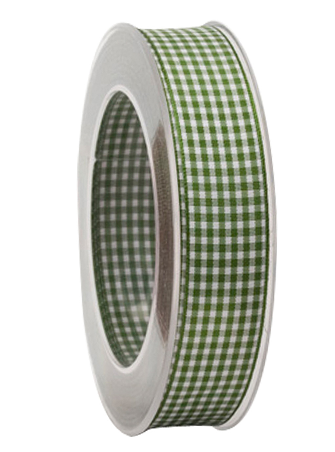 VICHY 25MM.20MT. GREEN