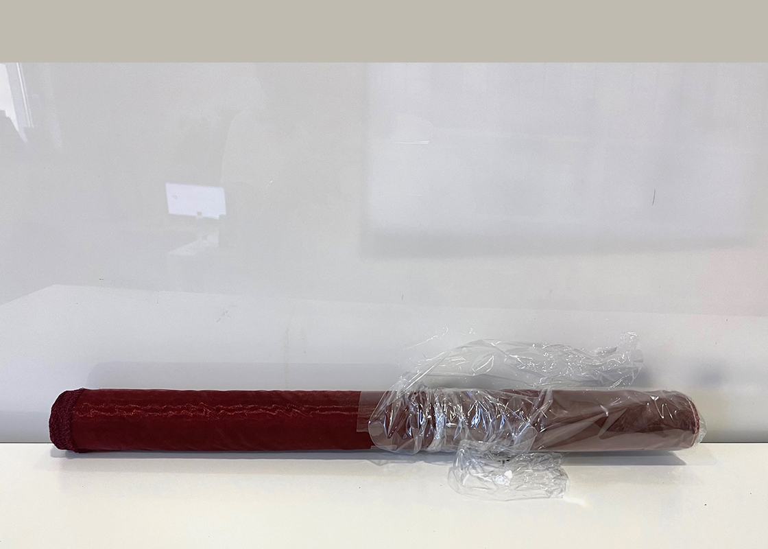 ROLLO ORGANZA 48CM. 10YD BORDEAUX