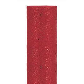TULLE BRILLIANT 30CM. 10MT. ROSSO