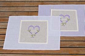 TOVAGLIETTA 30X40CM. COTONE LAVANDA
